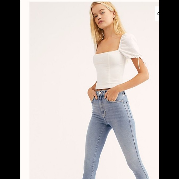 NWOT Free People Skinny Jeans - Picture 6 of 7